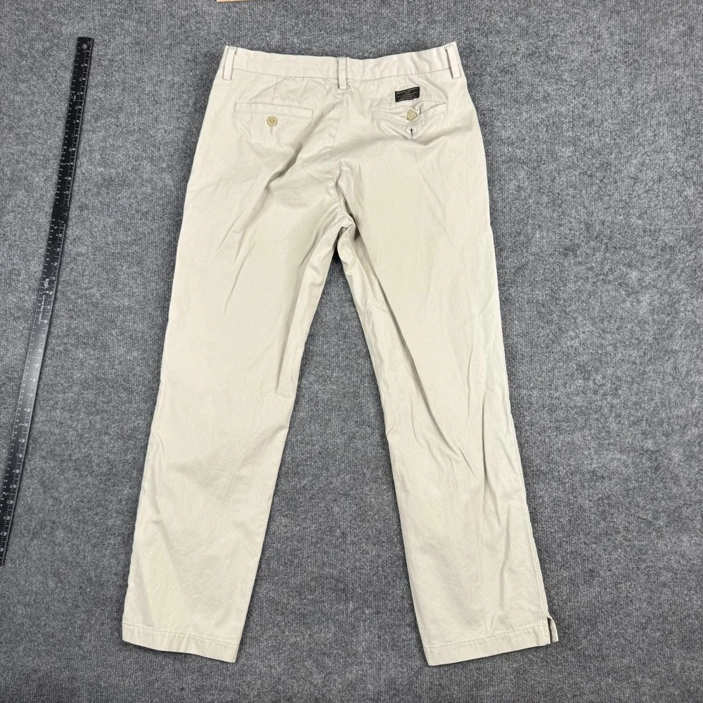 Banana Republic Pants Mens Size 32x32 Beige Gavin Chino Straight Cotton Khaki
